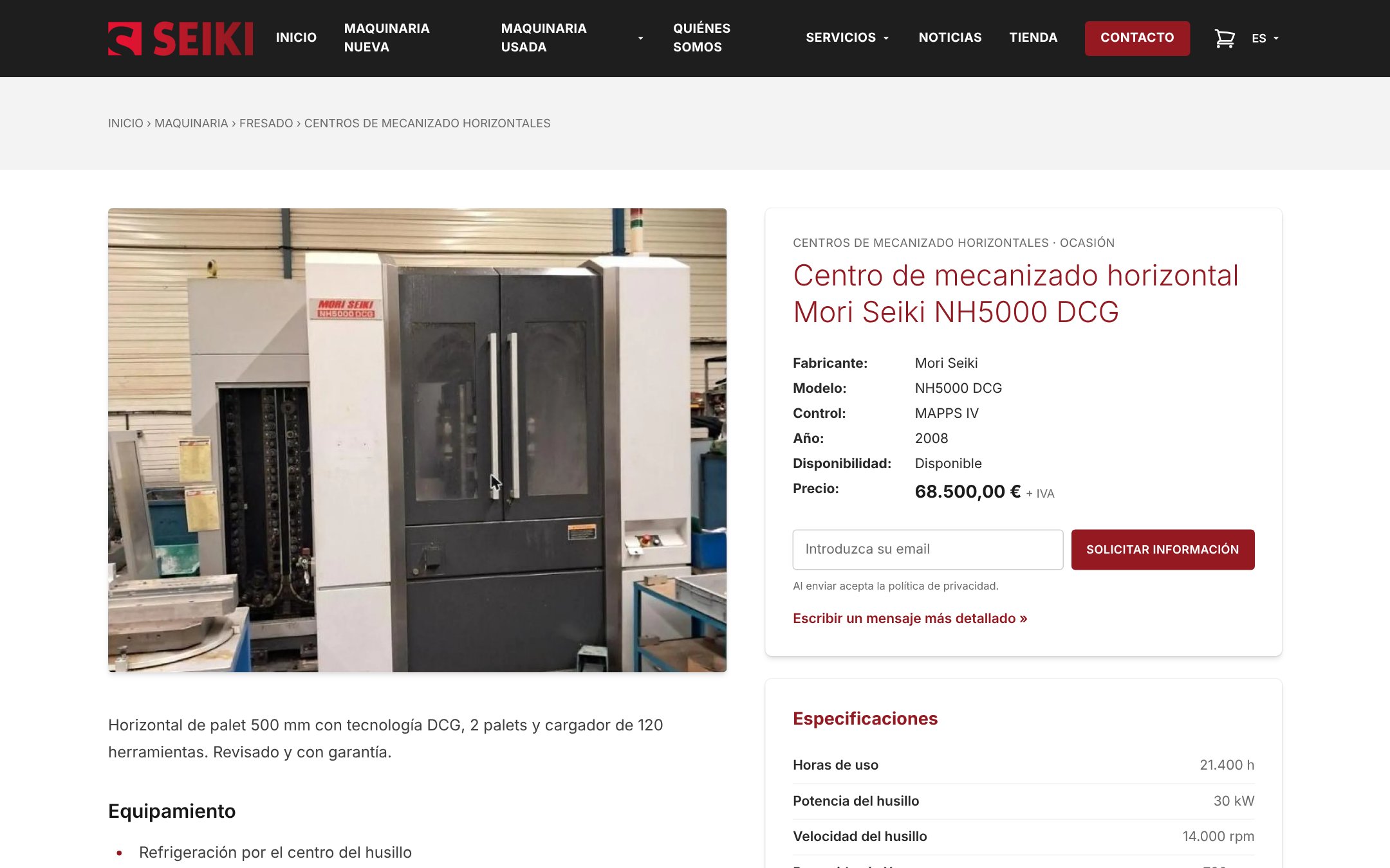 Fichas técnicas estructuradas